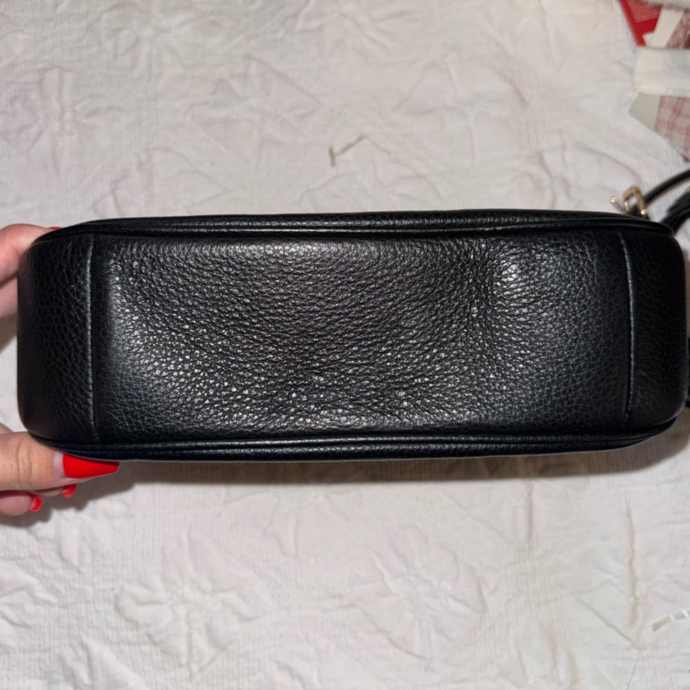 Coach Black Leather Shoulder / Crossbody Bag - Picture 6 of 6